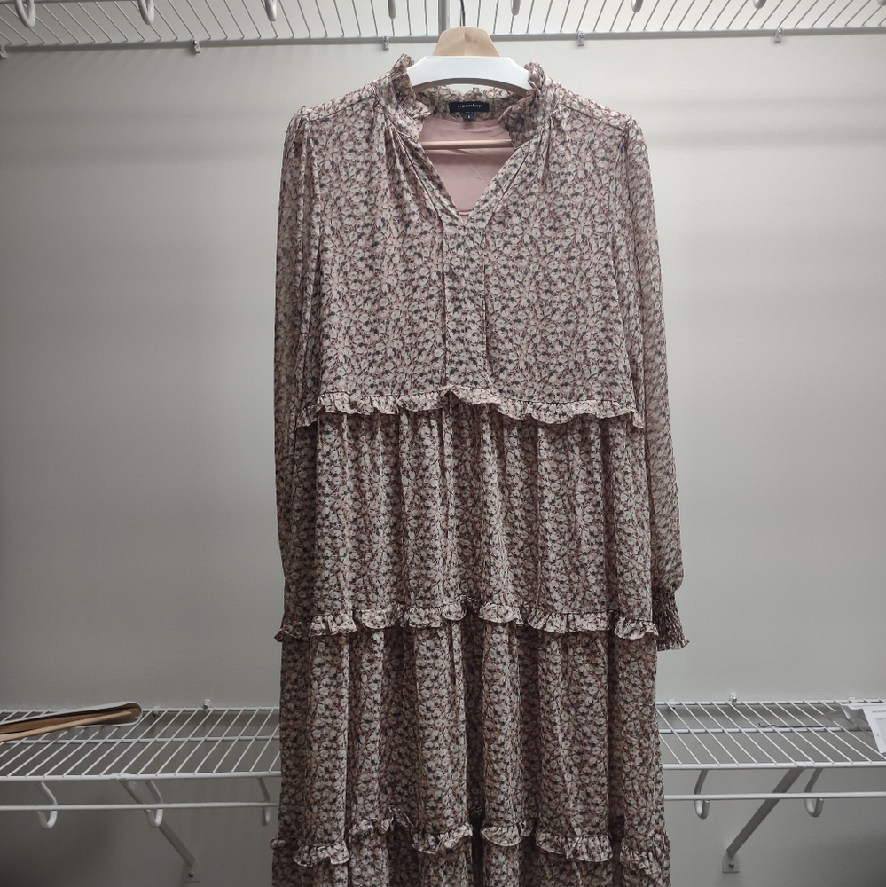 Floral Tiered Maxi Dress